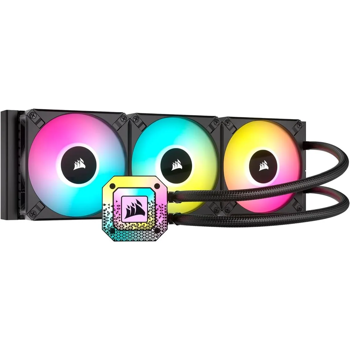 Best Price On Corsair iCUE H150i Elite Capellix XT ARGB AIO 360mm Black PC Liquid CPU Cooler In Pakistan - mbatraders (1)