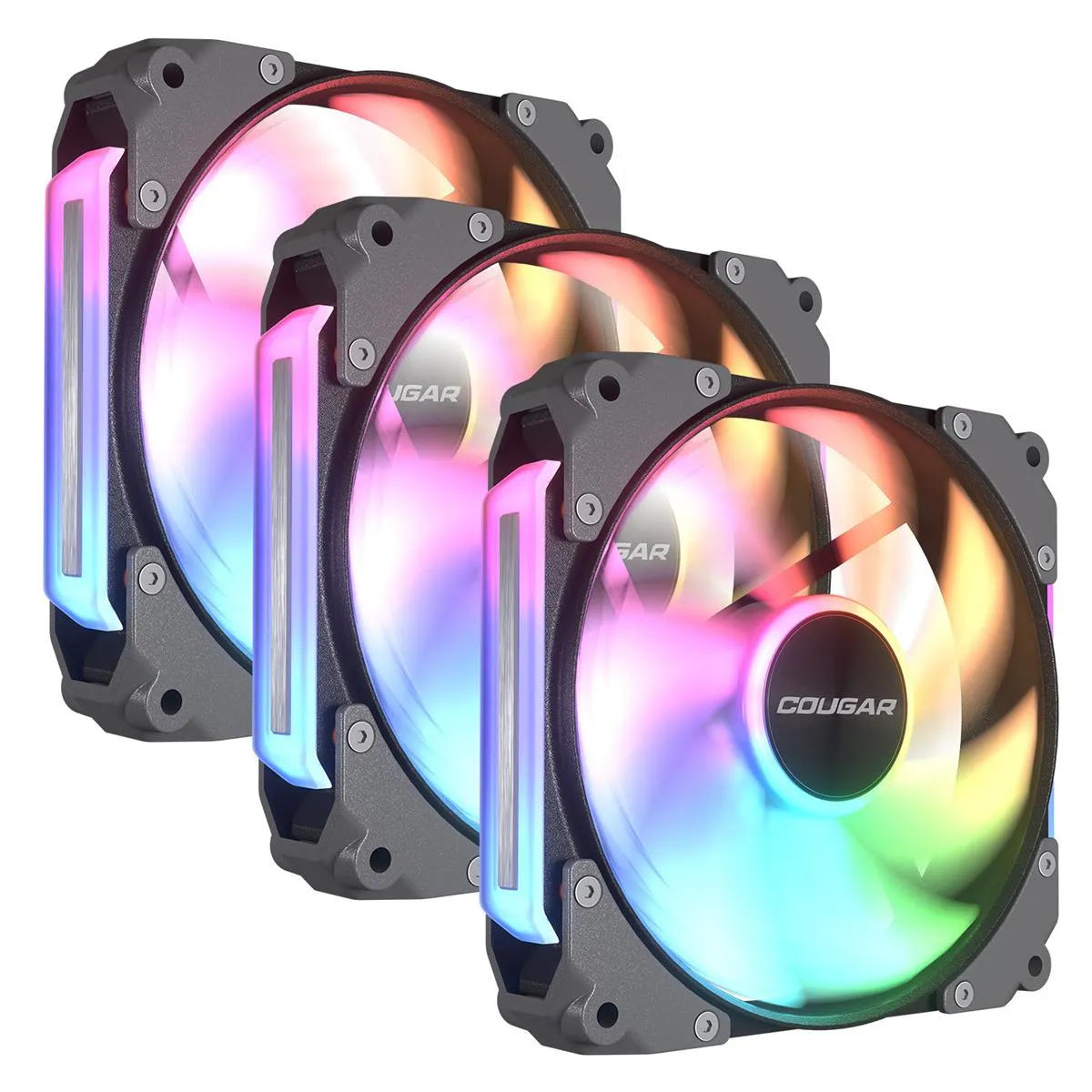 Best Price On Cougar APOLAR 120 ARGB Reverse Blade PC Case Fan In Pakistan - mbatraders (1)