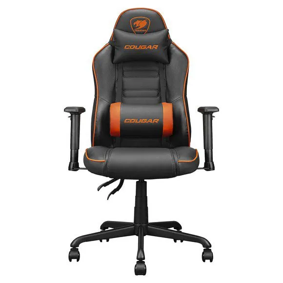 Best Price On Cougar Fusion S Gaming Chair OrangeBlack In Pakistan - mbatraders (1)