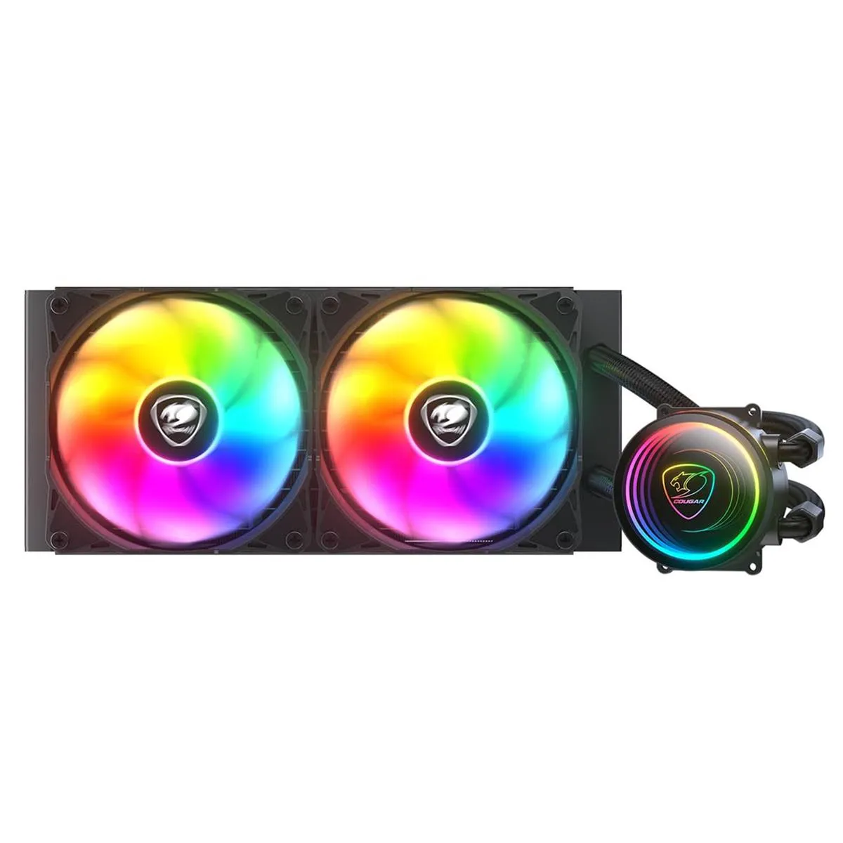 Best Price On Cougar Poseidon Elite 240 ARGB PC Liquid Cooling System In Pakistan - mbatraders (1)