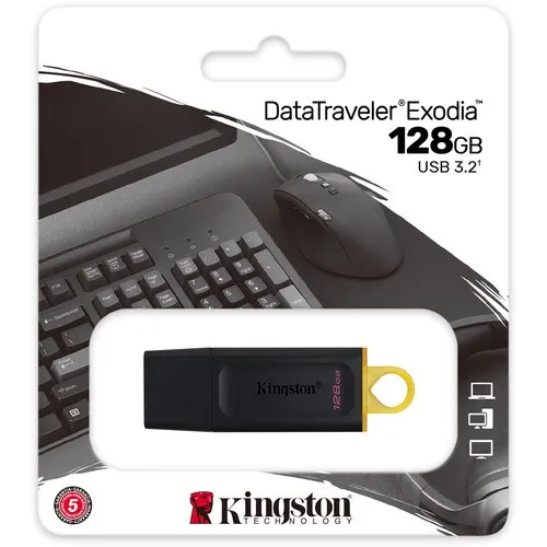 Best Price On DataTraveler Exodia 128GB USB 3.2 Flash Drive In Pakistan - mbatraders (1)