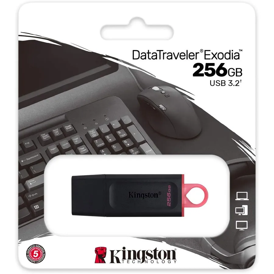 Best Price On DataTraveler Exodia 256GB USB 3.2 Flash Drive In Pakistan - mbatraders (1)
