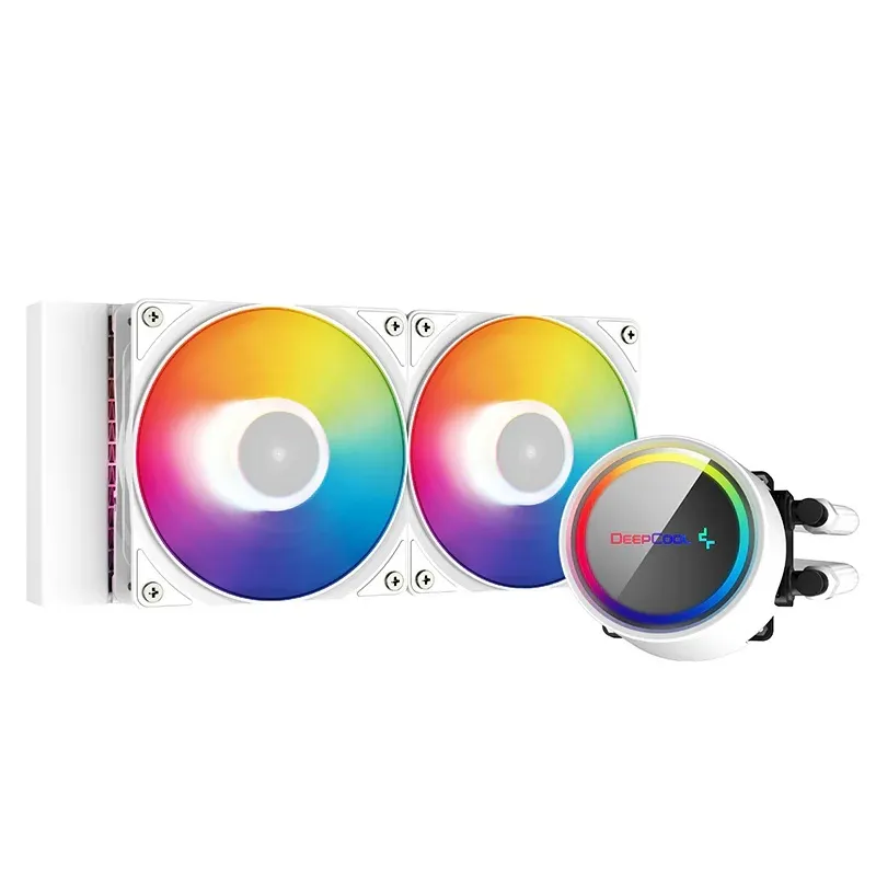 Best Price On DeepCool Gammaxx L240 A-RGB WH Gaming PC CPU Liquid Cooler In Pakistan - mbatraders (1)