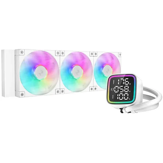Best Price On DeepCool LD360 WH ARGB AIO 360mm PC Liquid CPU Cooler In Pakistan - mbatraders (1)