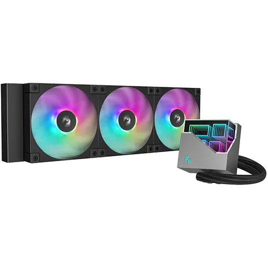 Best Price On DeepCool LT360 ARGB AIO 360mm Gaming PC Liquid CPU Cooler In Pakistan - mbatraders (1)
