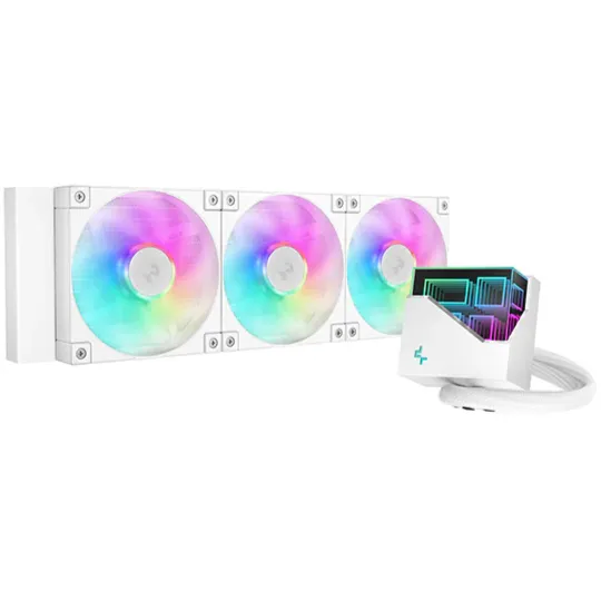 Best Price On DeepCool LT360 WH ARGB AIO 360mm Liquid PC CPU Cooler In Pakistan - mbatraders (1)