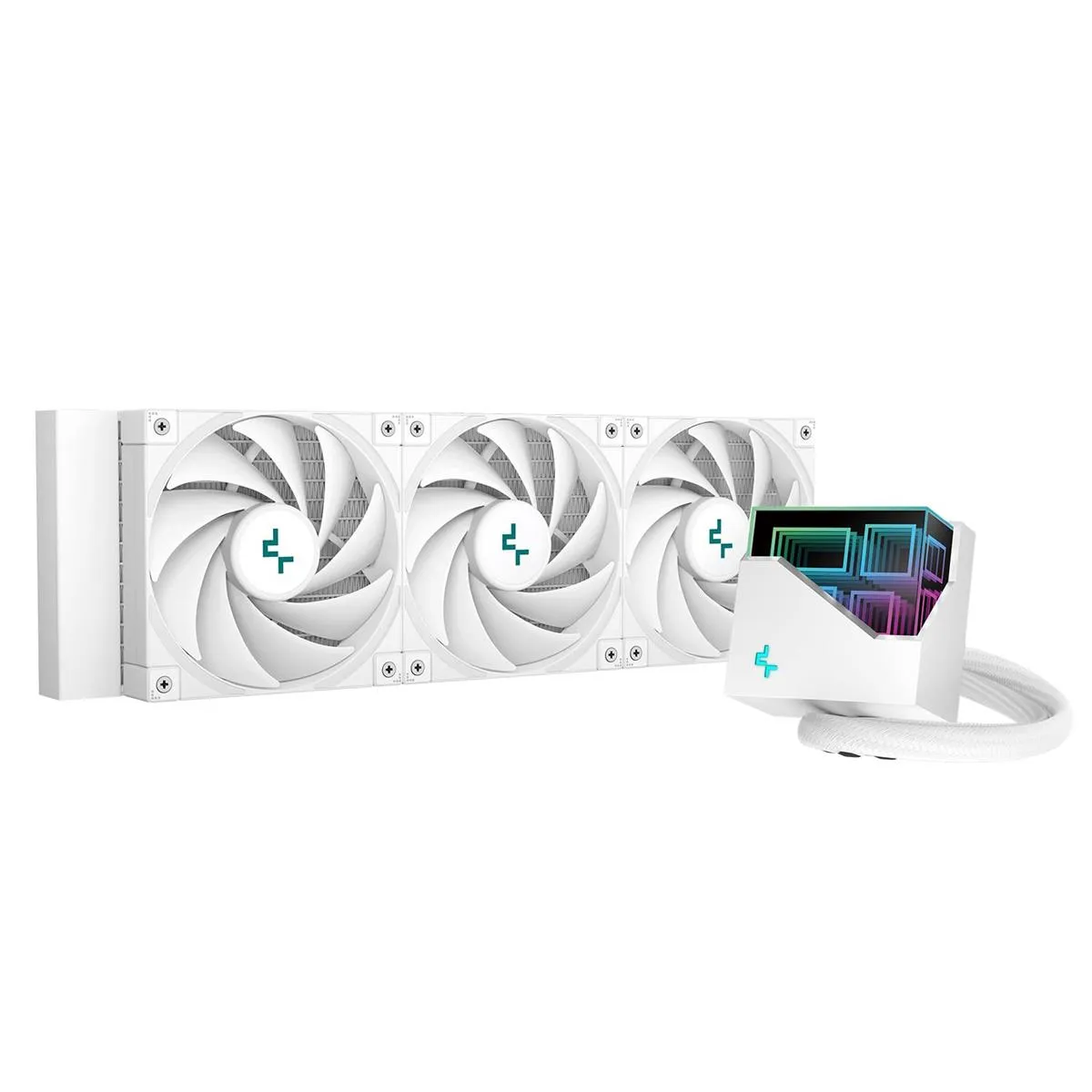 Best Price On DeepCool LT720 White AIO 360mm Liquid PC CPU Cooler In Pakistan - mbatraders (1)