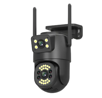 Best Price On Dual Lens Outdoor Home Security Wifi CCTV Camera In Pakistan - mbatraders (1)