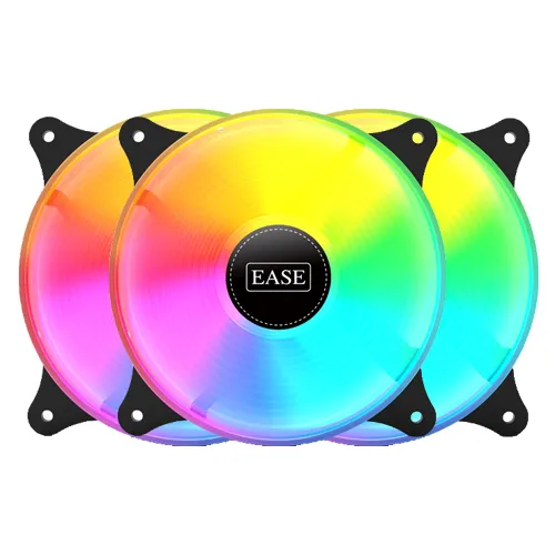 Best Price On Ease EAF12MB 120mm ARGB Gaming PC Case Fan Kit - 3-in-1 In Pakistan - mbatraders (1)