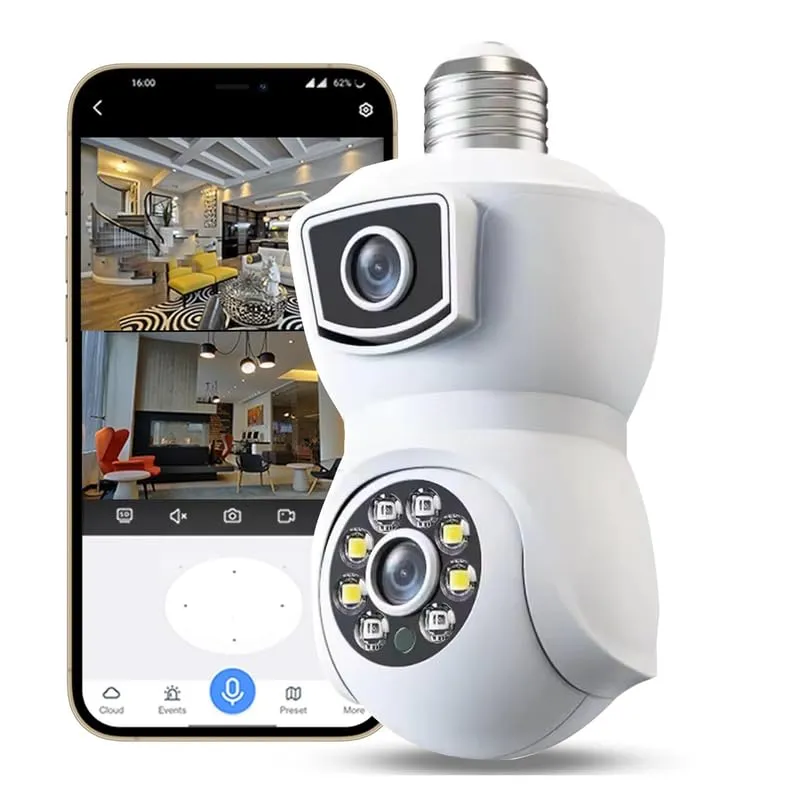 Best Price On Easycam Dual lens Full HD WiFi Wireless Indoor CCTV Security Camera In Pakistan - mbatraders (1)