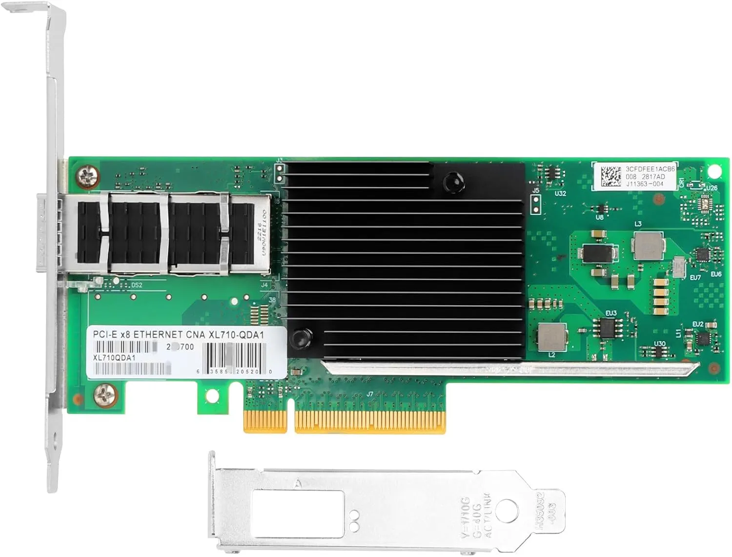 Best Price On Euqvos 40G Ethernet Intel XL710-QDA1 Single QSFP+ Controller 40GbE PCIe LAN Card In Pakistan - mbatraders (3)