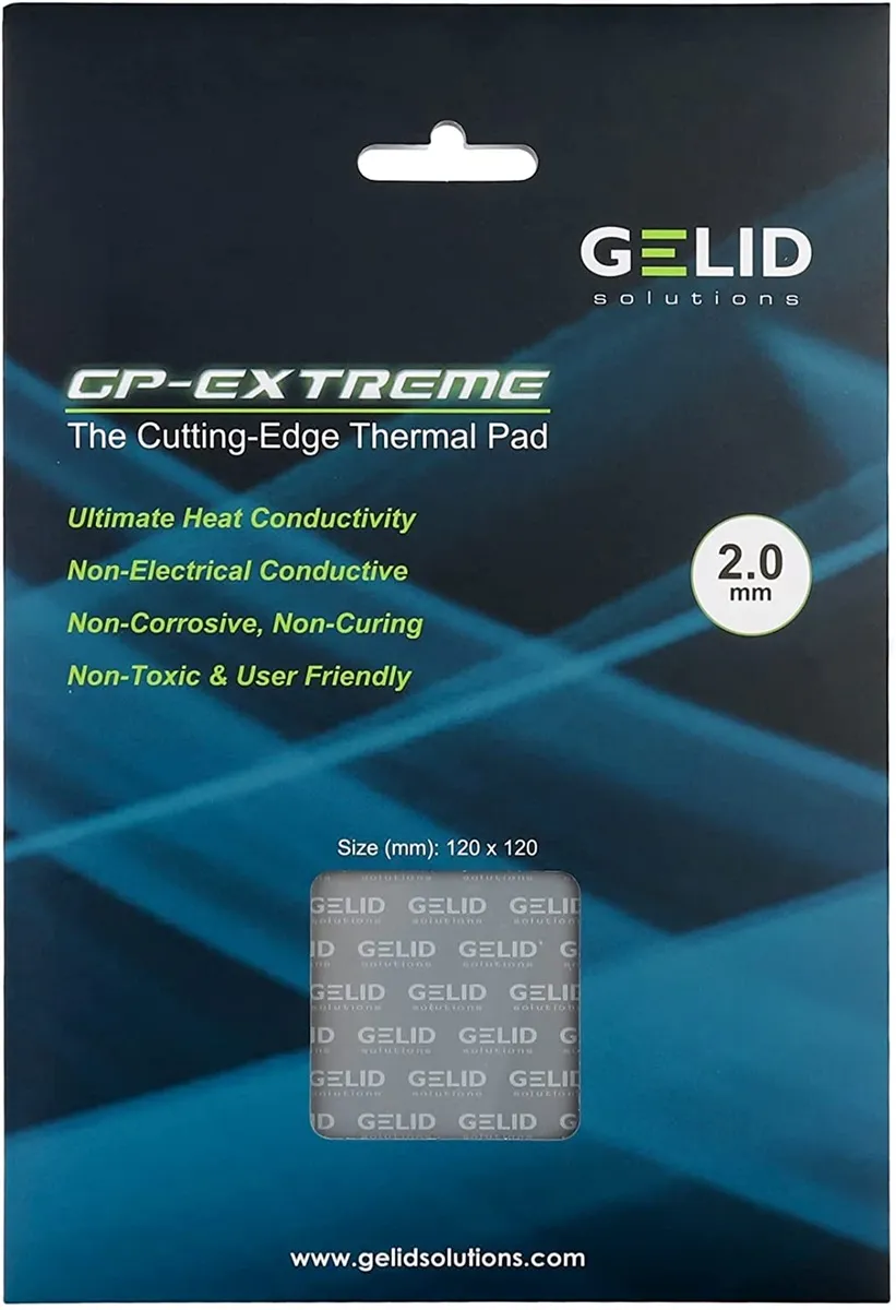 Best Price On Gelid GP-Extreme 120x120 12W PC Components Thermal Pad In Pakistan - mbatraders (1)