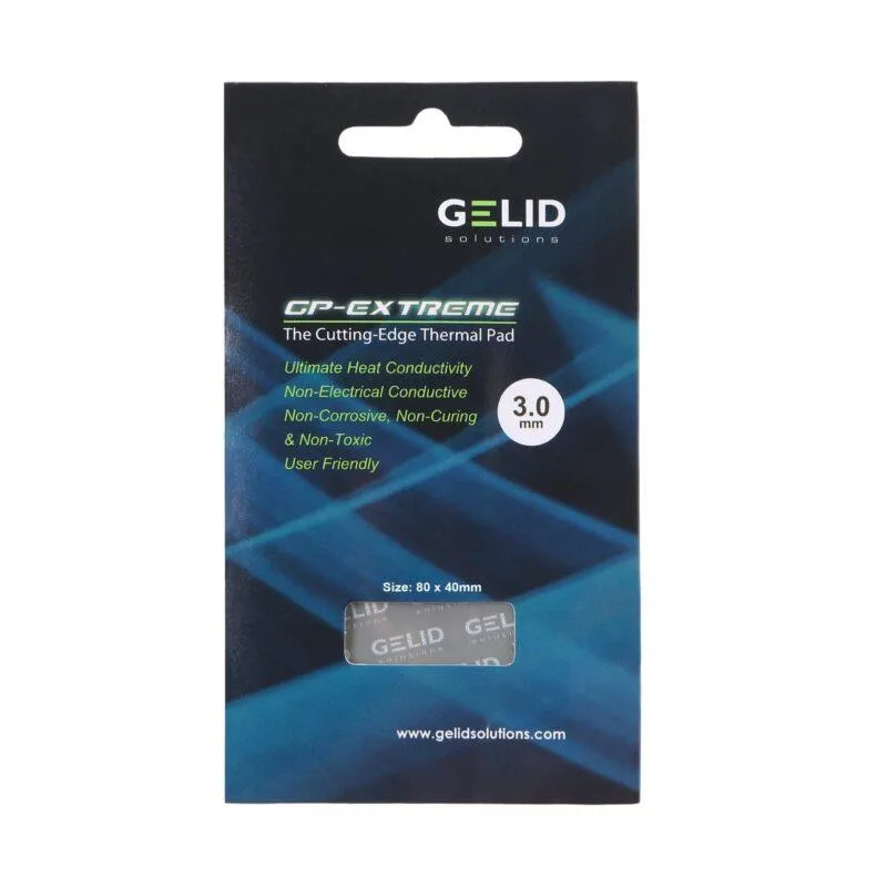 Best Price On Gelid GP-Extreme 3.0mm 80x40 12W PC Thermal Pad In Pakistan - mbatraders (1)