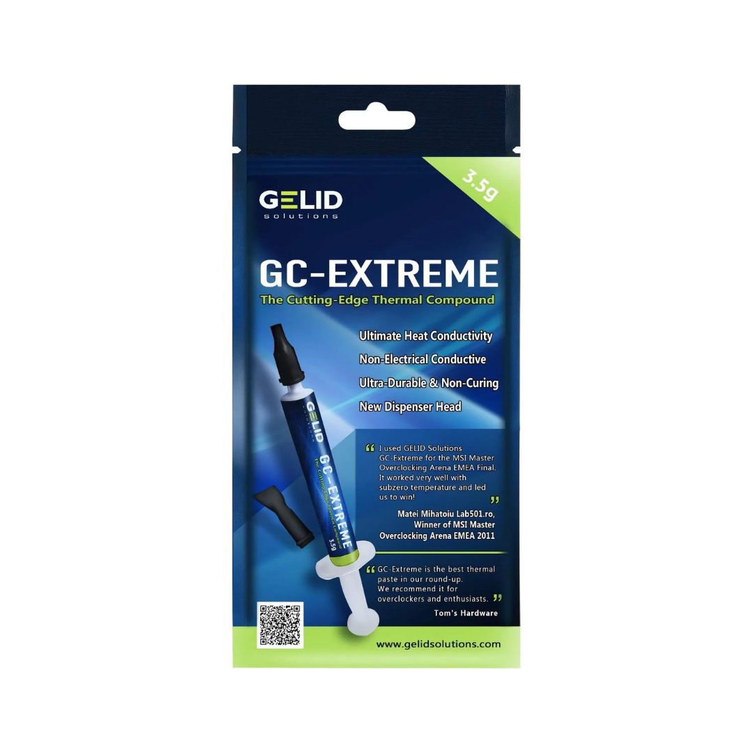 Best Price On Gelid Solutions GC-Extreme 3.5g With Tooling Thermal Conductive Paste For Heatsink In Pakistan - mbatraders.pk (1)