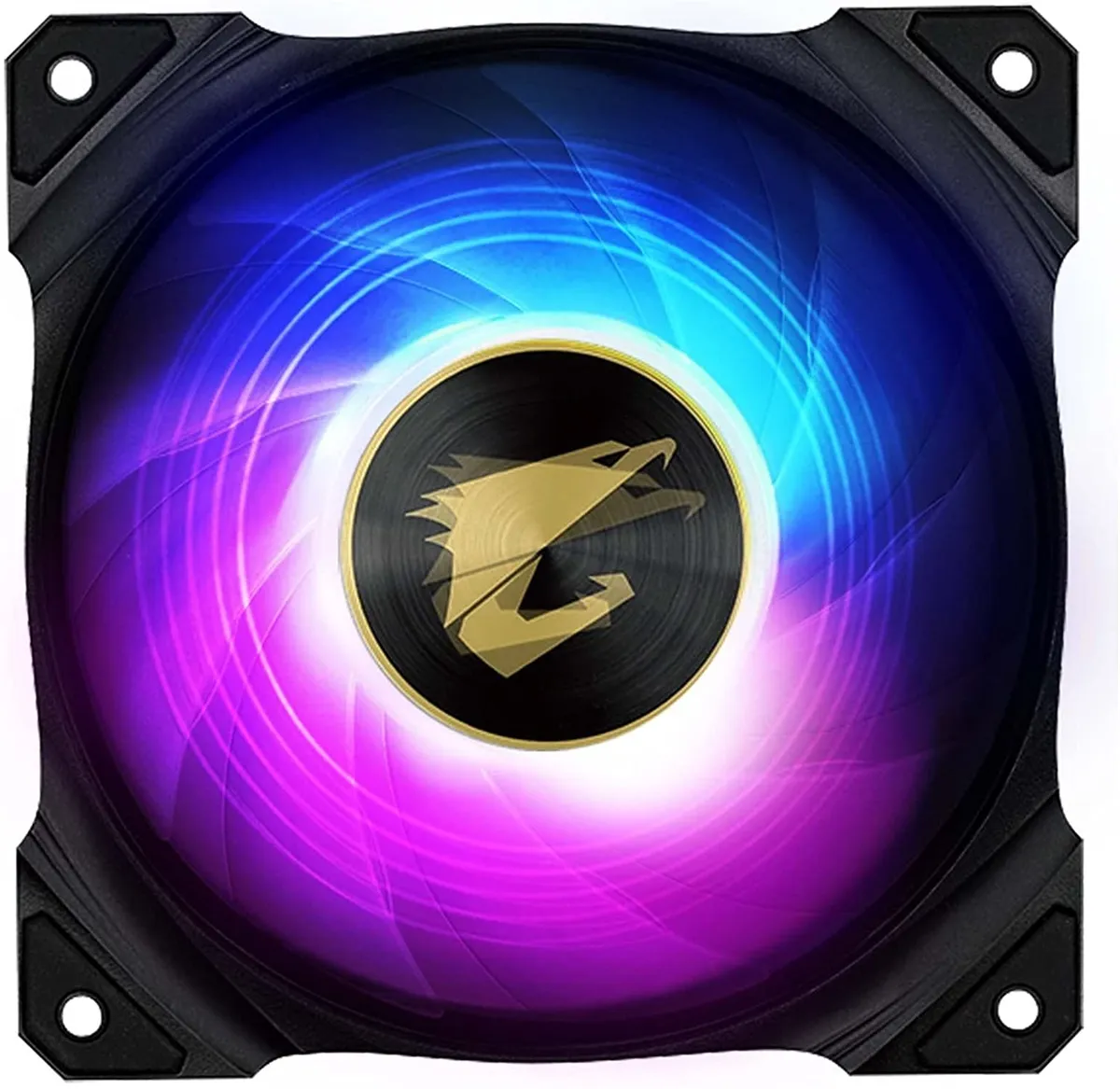 Best Price On Gigabyte AORUS 120mm Sleeve Bearing ARGB Black PC Case Fan In Pakistan - mbatraders (1)