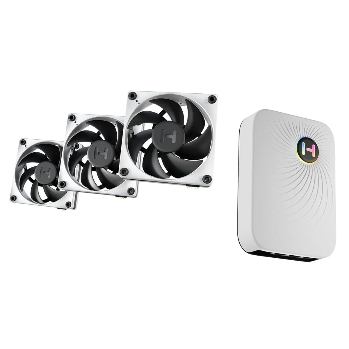 Best Price On HYTE Thicc FP12 & Nexus Portal NP50 Bundle PC Case Fan In Pakistan - mbatraders (1)