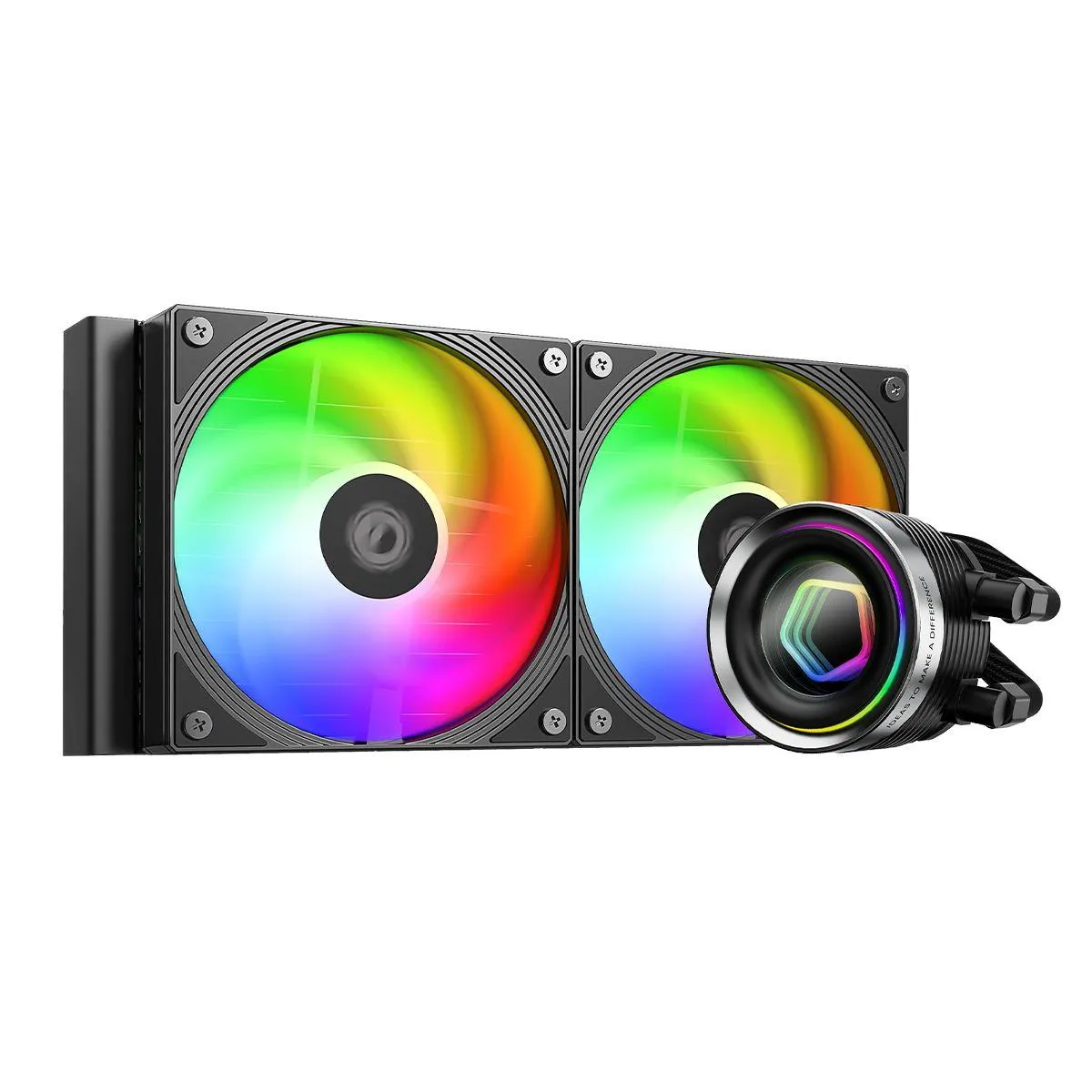 Best Price On ID-Cooling FX240 INF ARGB AIO 240mm PC Liquid CPU Cooler In Pakistan - mbatraders (1)