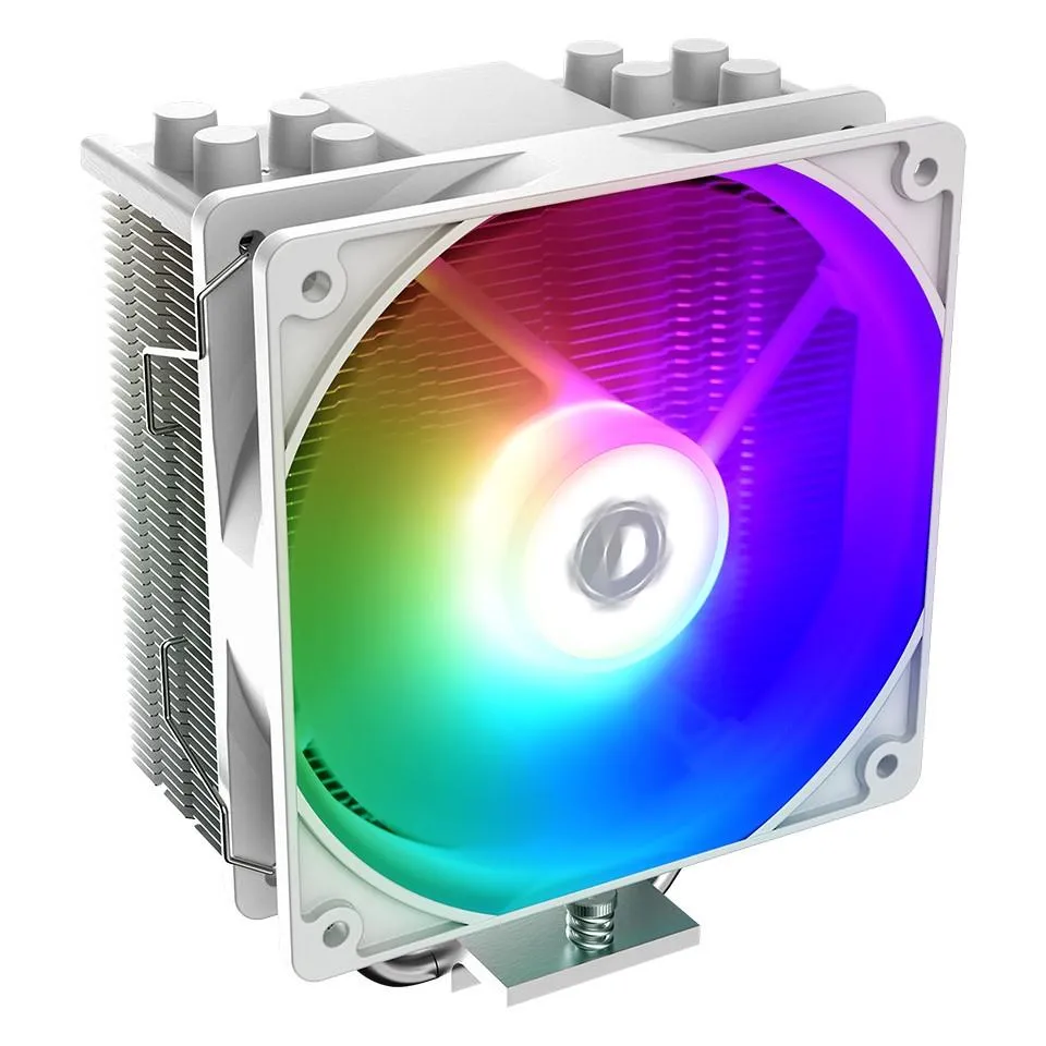 Best Price On ID-Cooling SE-214-XT PC ARGB White CPU Air CoolerIn Pakistan - mbatraders (1)