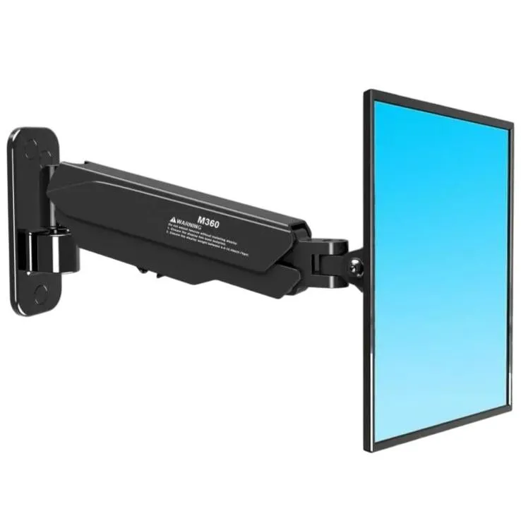 Best Price On Kaloc M360 Adjustable Swing Wall Mount Monitor Arm In Pakistan - mbatraders (1)