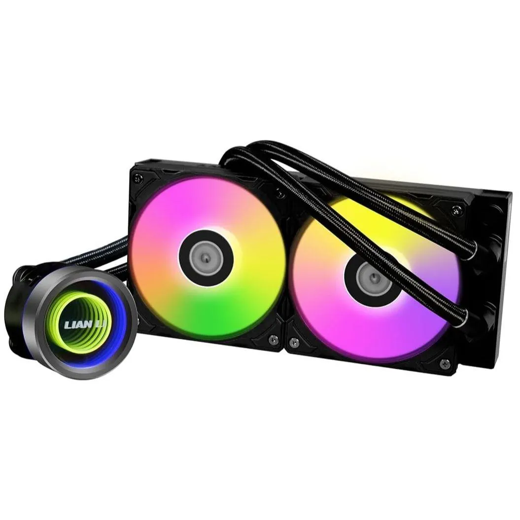 Best Price On Lian Li Galahad II Trinity 240 ARGB AIO Bl 240mm PC Liquid CPU CoolerIn Pakistan - mbatraders (1)