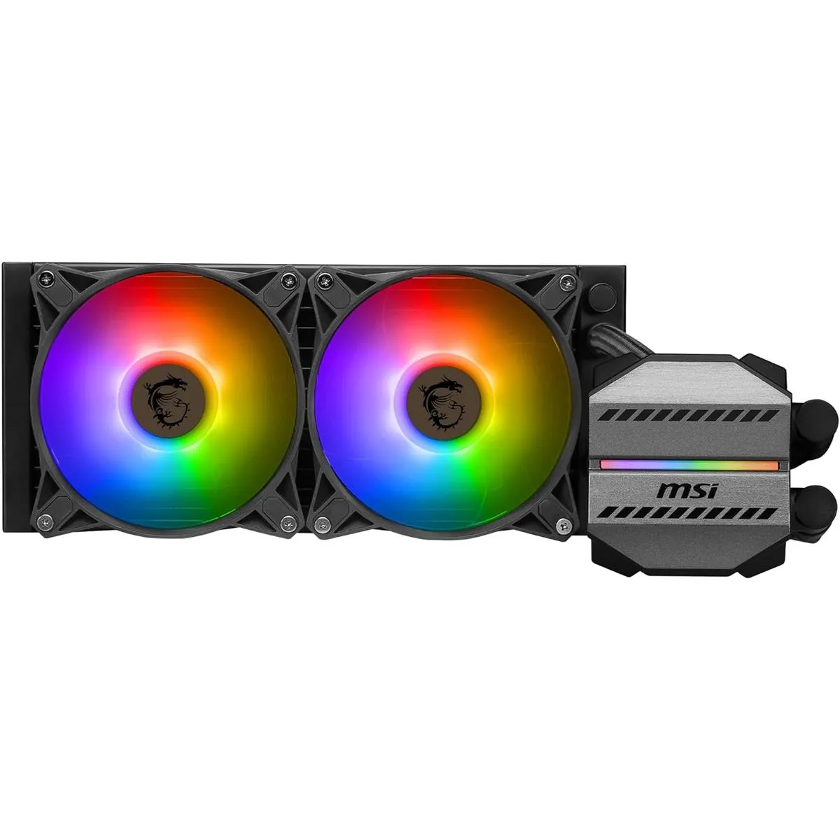 Best Price On MSI MAG CoreLiquid M240 ARGB AIO 240mm Liquid Gaming PC CPU Cooler In Pakistan - mbatraders (1)