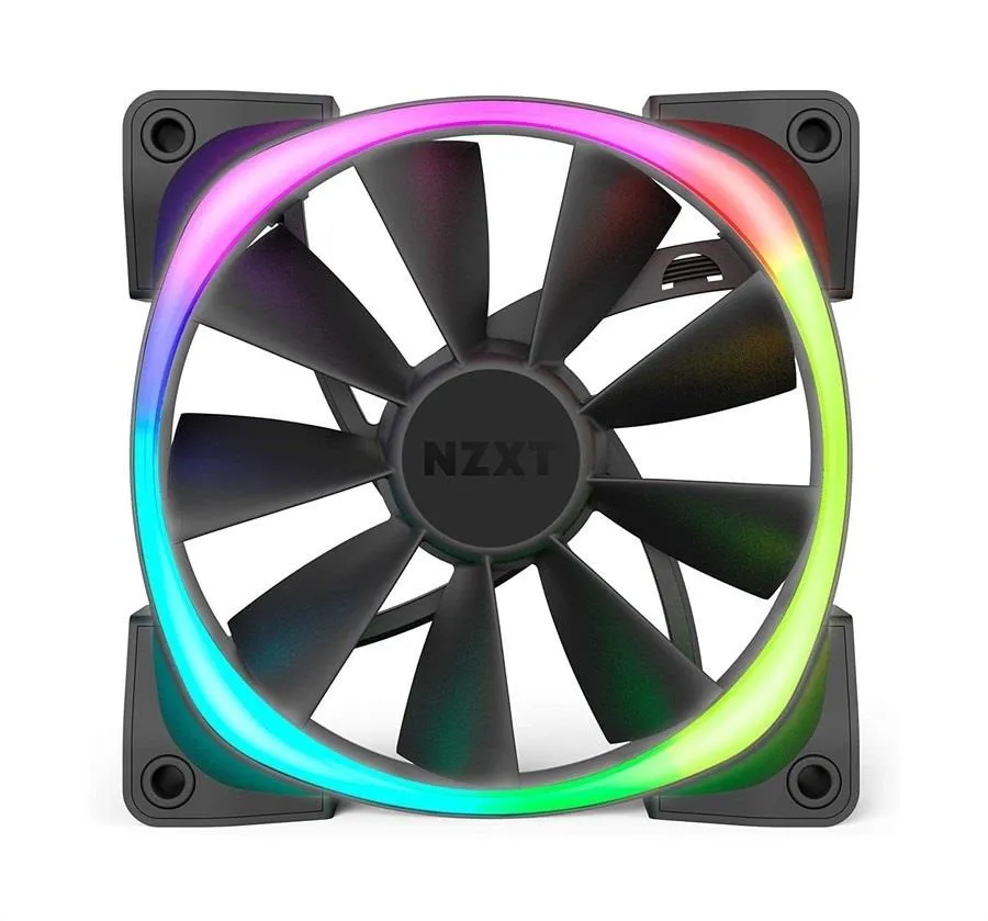 Best Price On NZXT Aer RGB 2 120mm Matte Black Single Case Fan In Pakistan. - mbatraders (1)