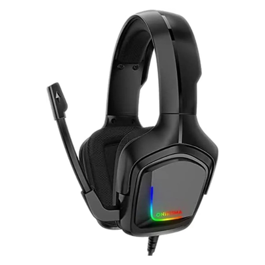 Best Price On Onikuma K20 RGB Black Gaming Headphones With Mic In Pakistan - mbatraders (1)