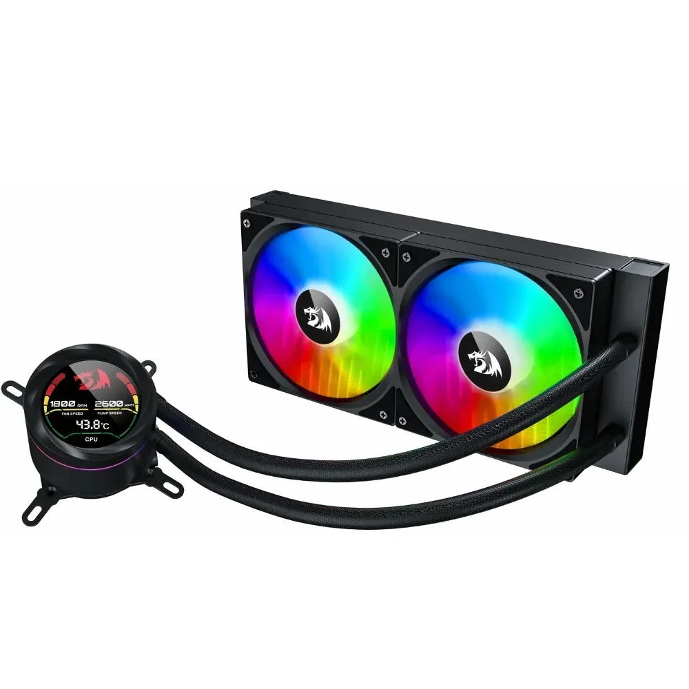 Best Price On Redragon CCW-1019 240mm Digital ARGB PC CPU Liquid Cooler In Pakistan - mbatraders (1)