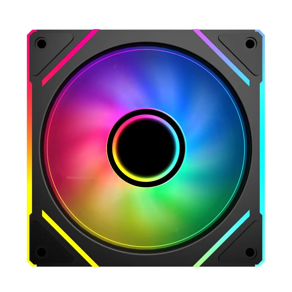 Best Price On Sama YF1203 120mm ARGB Gaming PC Case Cooler Fan In Pakistan - mbatraders (1)