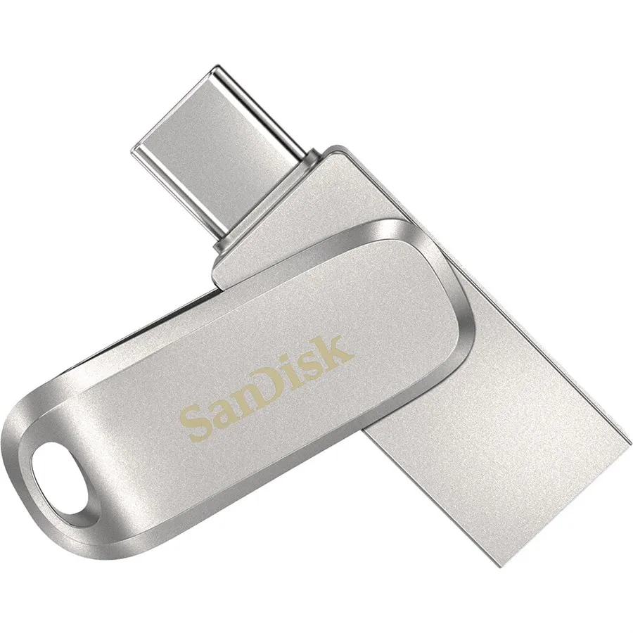 Best Price On SanDisk SDDDC4-128G-G46 Ultra 128GB Dual Drive Luxe USB Type-C Flash Drive In Pakistan - mbatraders (1)
