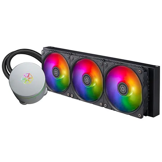Best Price On SilverStone IceMyst 360 ARGB AIO 360mm PC Liquid CPU Cooler In Pakistan - mbatraders (1)