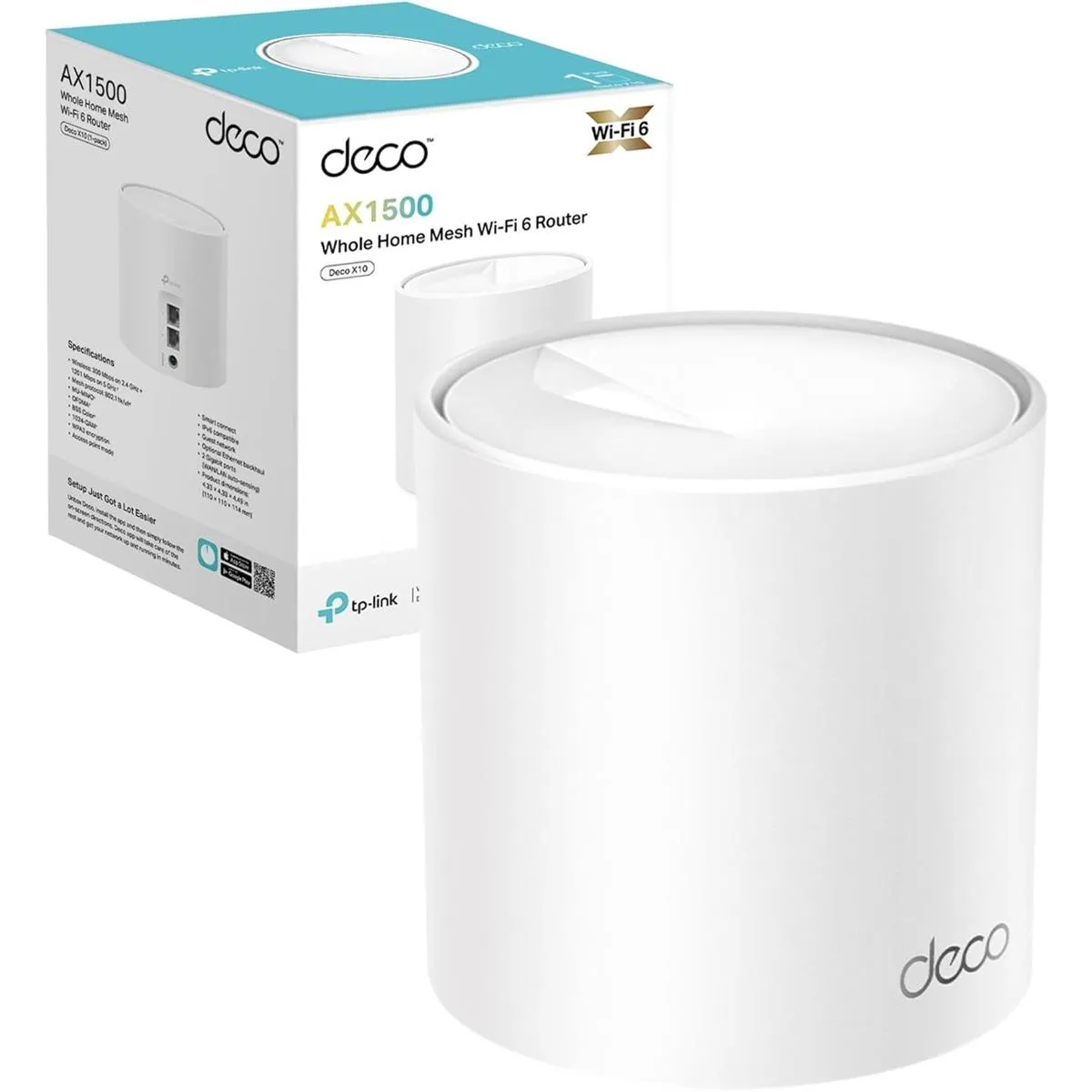 Best Price On TP-Link Deco X10 AX1500Mbps WiFi 6 Router Extender Booster In Pakistan - mbatraders (1)