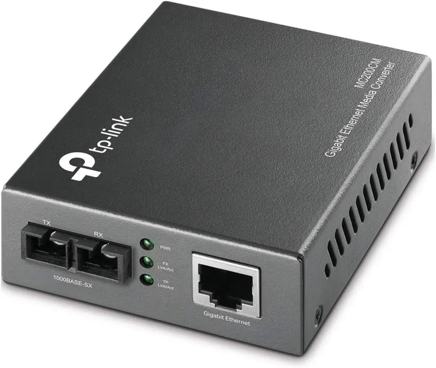 Best Price On TP-Link MC200CM Gigabit Multi-Mode Media Converter In Pakistan - mbatraders (1)