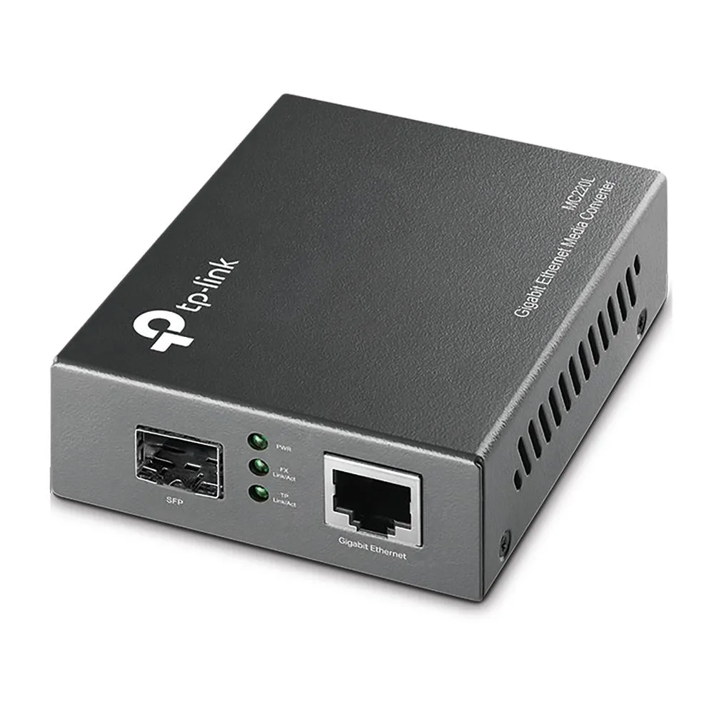 Best Price On TP-Link MC220L Gigabit SFP Media Converter In Pakistan - mbatraders (1)