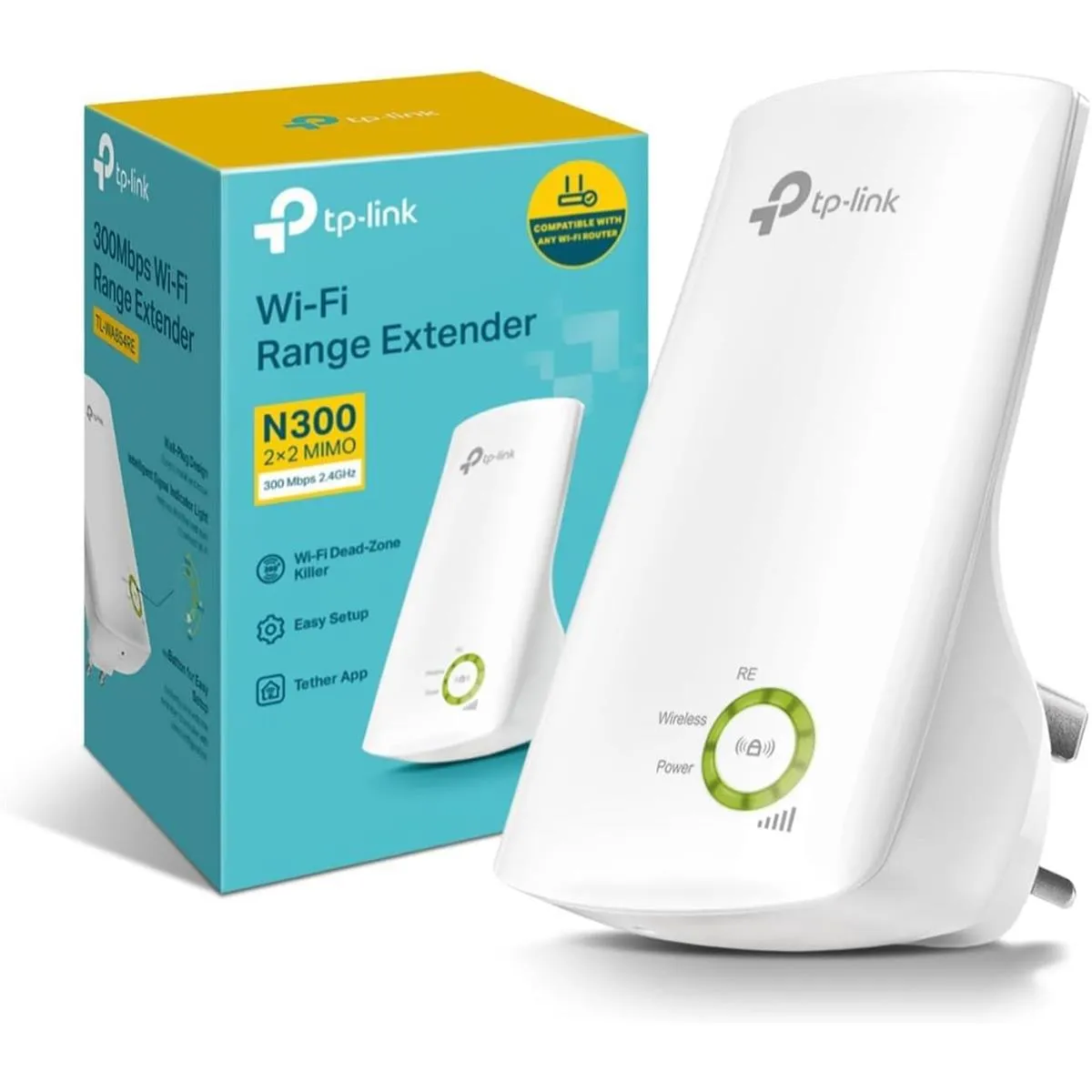 Best Price On TP-Link TL-WA854RE 300 Mbps WiFi Range Extender In Pakistan. - mbatraders (1)