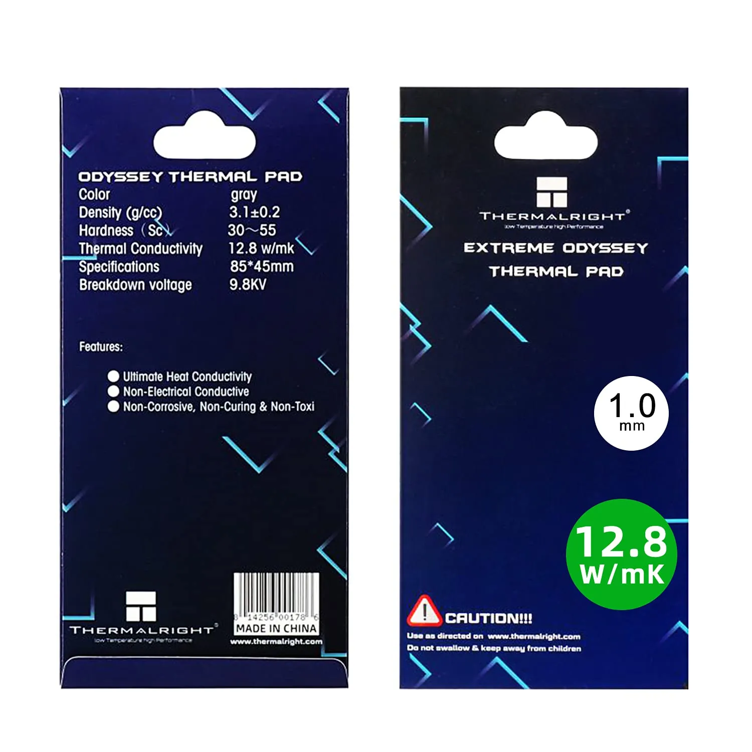 Best Price On Thermalright 1mm 12.8 WmK, 85x45x1.0mm Pads for All PC Parts In Pakistan - mbatraders (1)