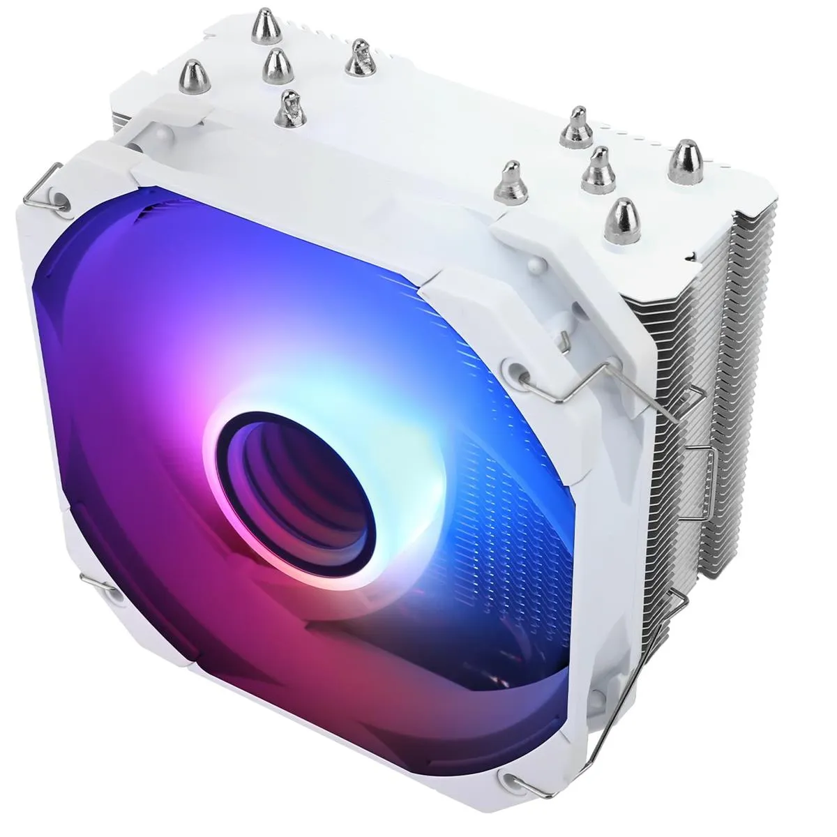 Best Price On Thermalright Assassin King 120 Mini White ARGB V3 PC CPU Air Cooler In Pakistan - mbatraders (1)