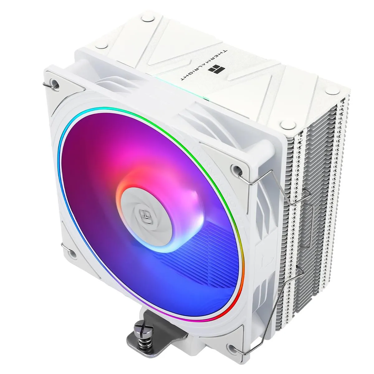 Best Price On Thermalright Assassin Spirit 120 EVO White ARGB PC CPU Air Cooler In Pakistan - mbatraders (1)