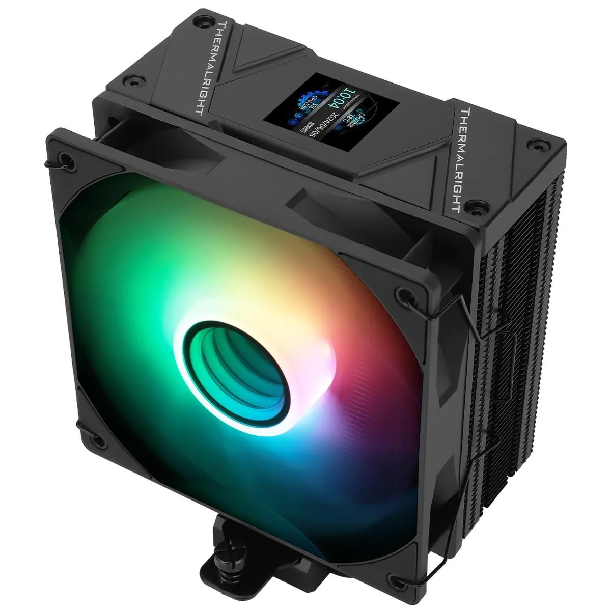 Best Price On Thermalright Assassin Spirit 120 Vision ARGB With Black Top Cover CPU Air Cooler In Pakistan - mbatraders (1)
