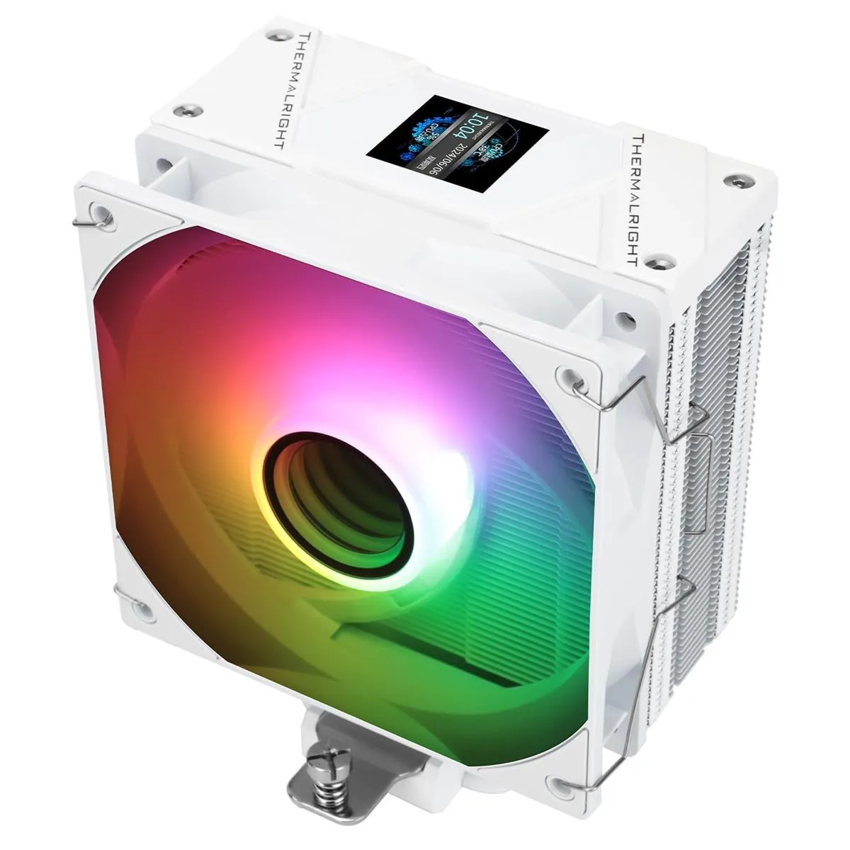 Best Price On Thermalright Assassin Spirit 120 Vision White ARGB CPU Air Cooler In Pakistan - mbatraders (1)