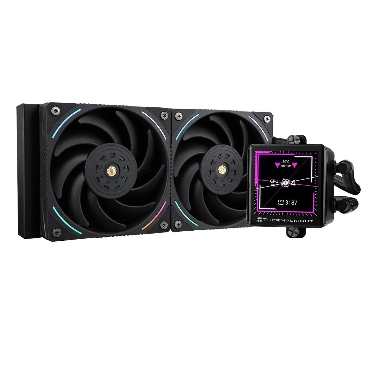 Best Price On Thermalright Frozen Vision 240 Black AIO Gaming PC Water Cooler In Pakistan - mbatraders (1)