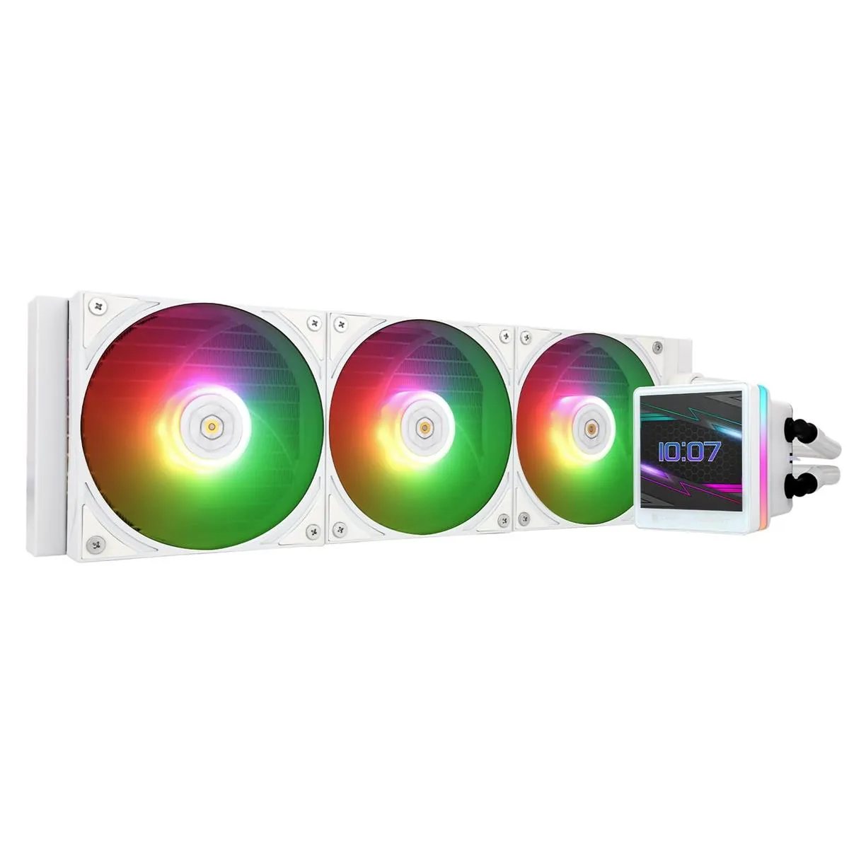 Best Price On Thermalright Grand Vision 360 ARGB White PC CPU AIO Cooler In Pakistan - mbatraders (1)