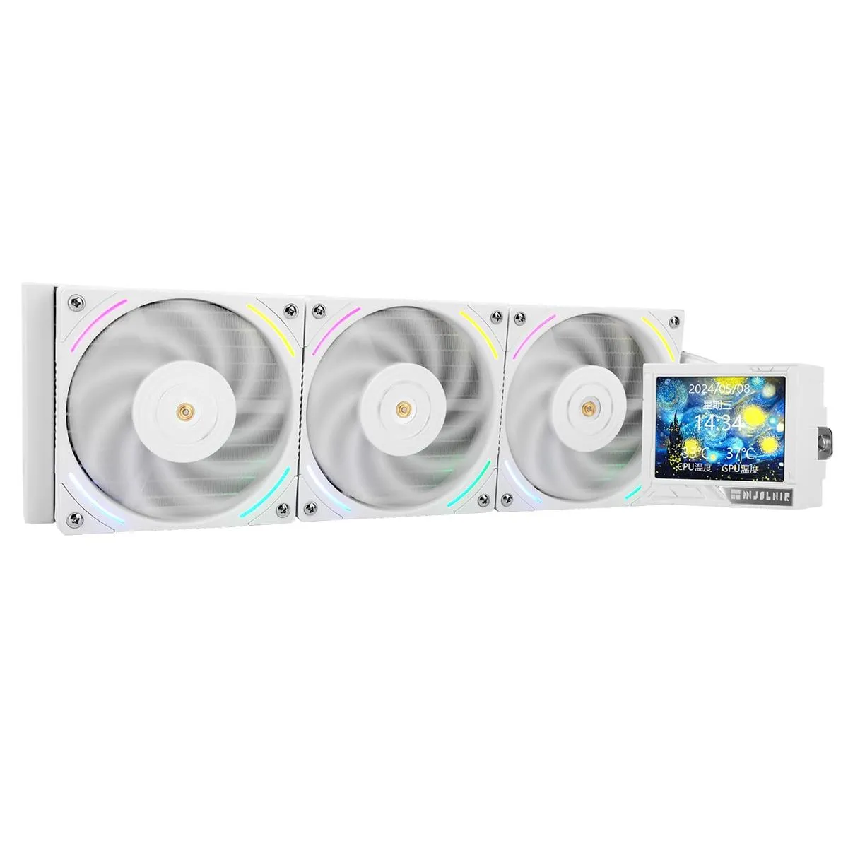 Best Price On Thermalright Mjolnir Vision 360 ARGB White AIO PC CPU Liquid Cooler In Pakistan - mbatraders (1)