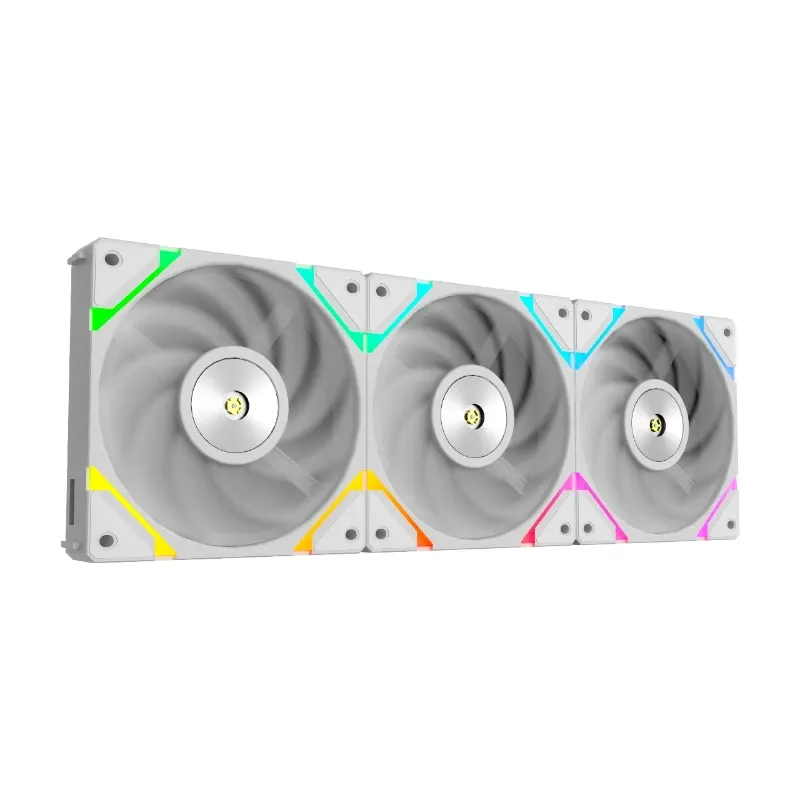 Best Price On Thunder Ember TCS-45W ARGB 120mm White PC Case Fans In Pakistan - mbatraders (1)