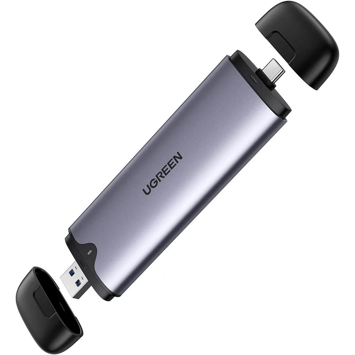 Best Price On Ugreen USB-C & USB 2-in-1 M.2 NVMe SSD Enclosure In Pakistan - mbatraders (1)