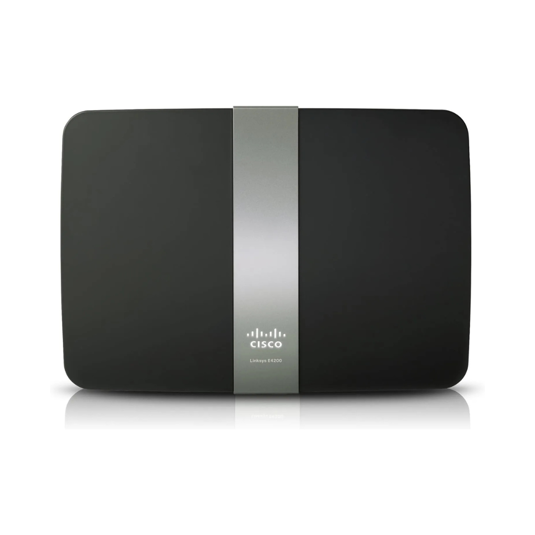 Best Price on Linksys E4200 Maximum Performance Dual-Band N900 Wifi Router In Pakistan - mbatraders (1)
