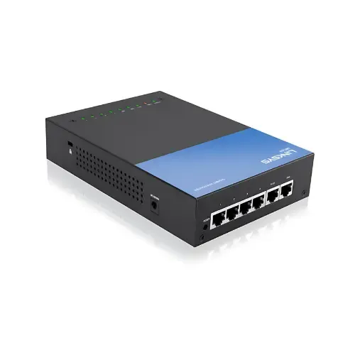Best Price on Linksys LRT214 Dual WAN Business Gigabit VPN Router In Pakistan - mbatraders (1)