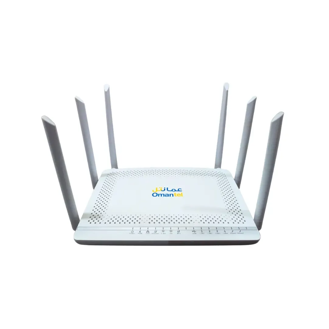 Best Price on Omantel FiberHome HG6245N WiFi 6 GPON ONU Internet Router In Pakistan - mbatraders (1)