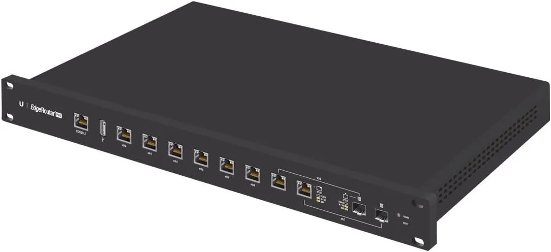 Best Price on Ubiquiti ERPro-8 Networks 2Sfp Edgerouter Pro 8- 8 Port Router In Pakistan - mbatraders (1)