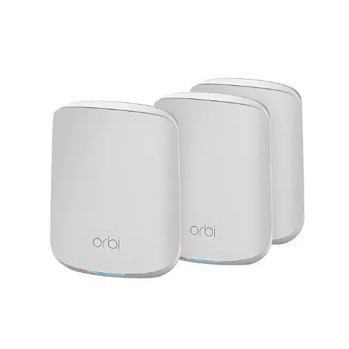 NETGEAR Orbi AX1800 Dual Band Mesh WiFi 6 System Larger Whole Home (Up to 1.8Gbps) Pack of 3 - mbatraders (1)